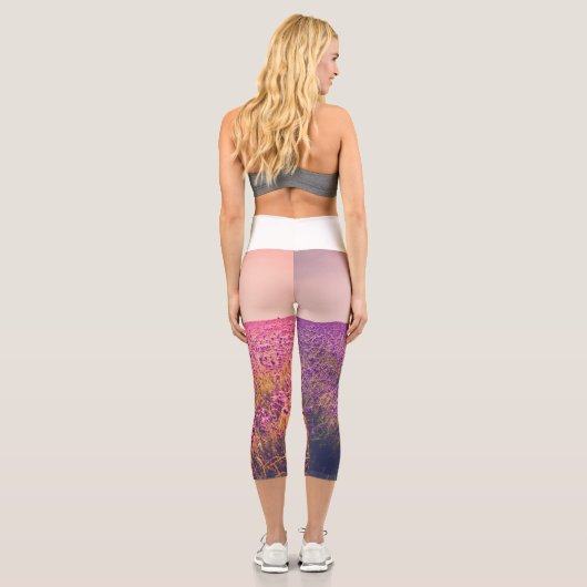 Lavander Capri Leggings (Rückseite)