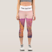 Lavander Capri Leggings (Vorderseite)