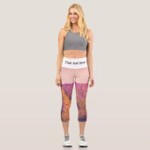 Lavander Capri Leggings (Vorderseite)