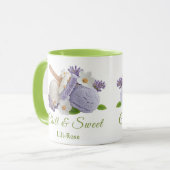 Lavander Ice Cream Sandwich Day Tasse (Vorderseite Links)