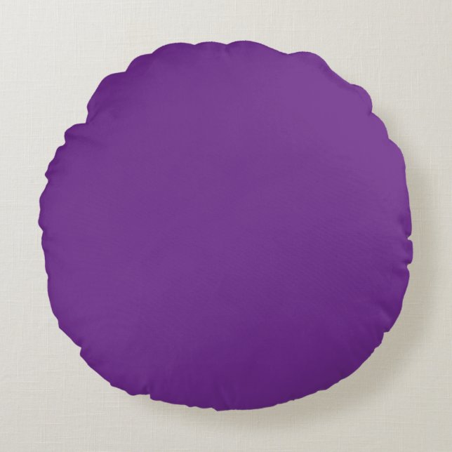Lavander Rundes Kissen (Vorderseite)