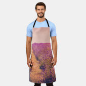 Lavander Schürze (Getragen)