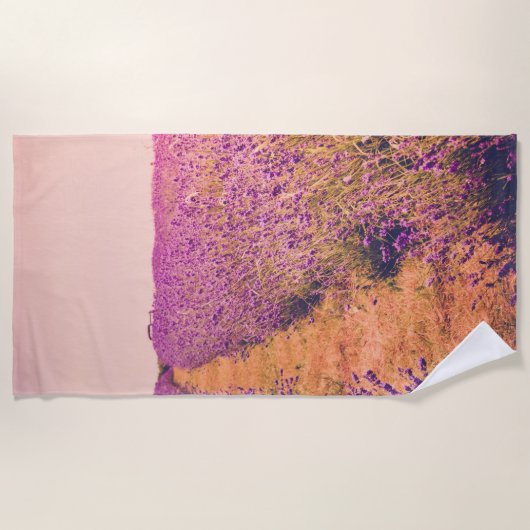 Lavander Strandtuch (Vorderseite)
