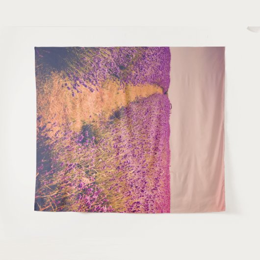 Lavander Wandteppich (Vorderseite (Horizontal))