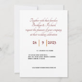 Lavander Wasserfarbenfrohe Blume Einladung (Rückseite)