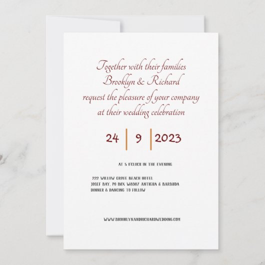 Lavander Wasserfarbenfrohe Blume Einladung (Rückseite)