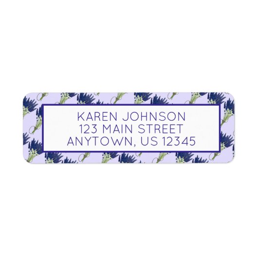 Lavandula Lavender Bunch Kraut Lila Blumengarten (Vorne)