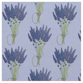Lavandula Lavender Bunch Kraut Lila Blumengarten Stoff
