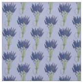 Lavandula Lavender Bunch Kraut Lila Blumengarten Stoff (Muster)
