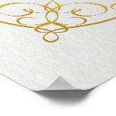 Lavandula Vera Serenity and Calm Poster (Ecke)