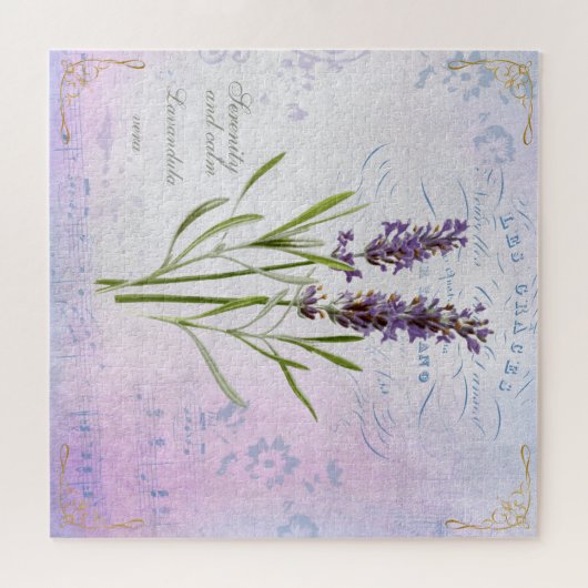 Lavandula Vera Serenity and Calm Puzzle (Horizontal)