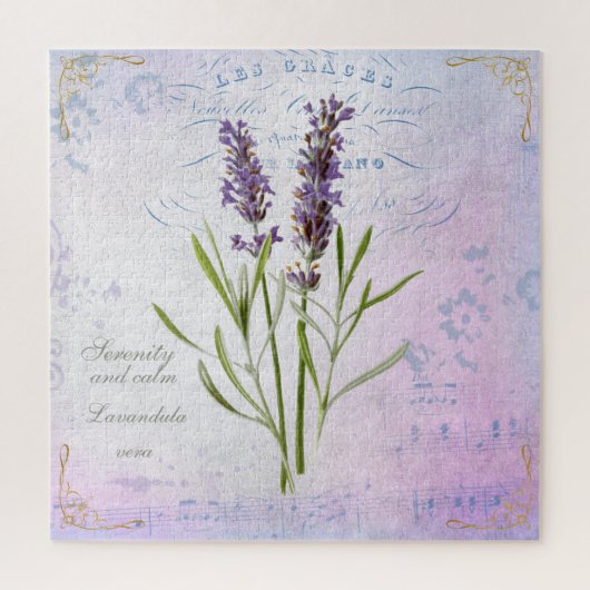Lavandula Vera Serenity and Calm Puzzle (Vertikal)