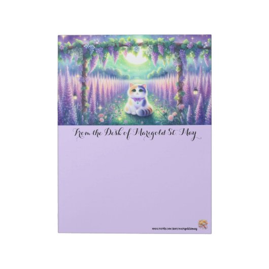 Lavanora Katzen Notizblock (Rotiert)