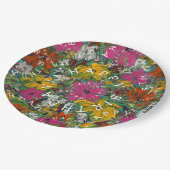 Lavanya Happy Birthday Pappteller (Schrägansicht)