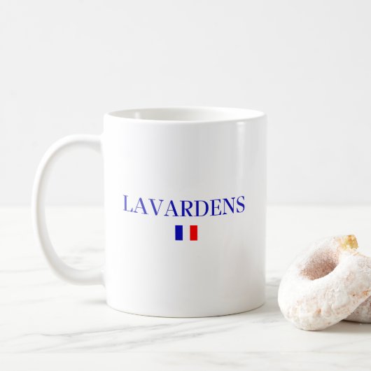 LAVARDENS Frankreich Kaffeetasse (Mit Donut)