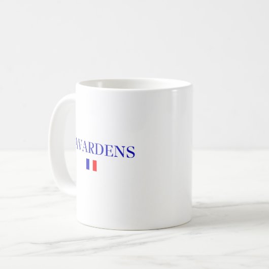 LAVARDENS Frankreich Kaffeetasse (Vorderseite Links)