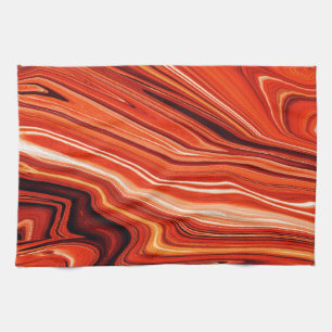 Lavareinstrich-Wirbel Geschirrtuch