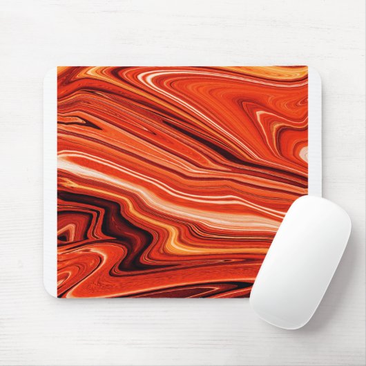Lavareinstrich-Wirbel Mousepad (Mit Mouse)