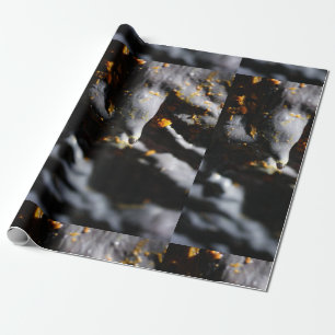 Lavarohr-Höhlendetail Geschenkpapier