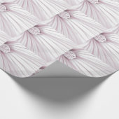 Lavatera Blume Macro Geschenkpapier (Ecke)