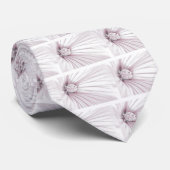 Lavatera Blume Macro Krawatte (Gerollt)