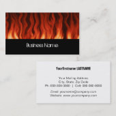 Lavawärme Visitenkarte (Vorne/Hinten)