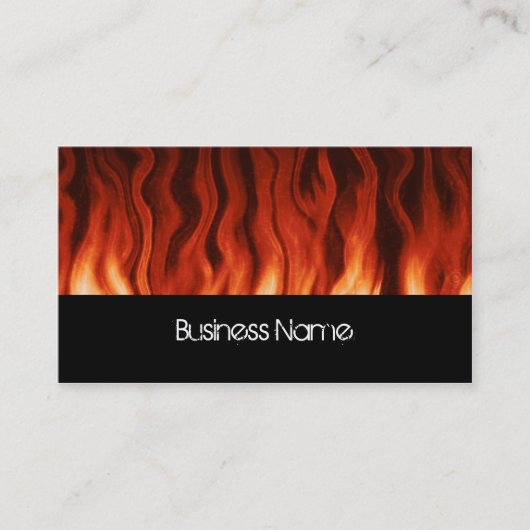 Lavawärme Visitenkarte (Vorderseite)