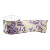 Lavendar Roses Satinband (Spule)