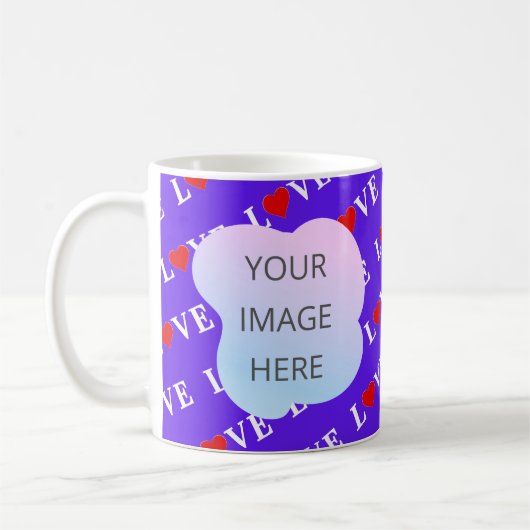 Lavende LIEBE Stylish Kaffeetasse (Links)