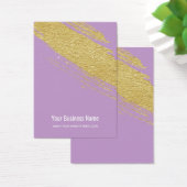 Lavendeer Gold Brush Earring Display Cards (Schreibtisch)