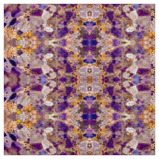 Lavendel Abstrakt Fabric Stoff (Muster)