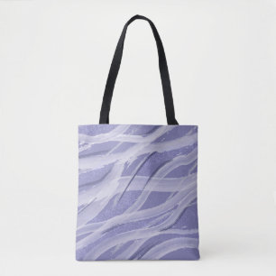 Lavendel Abstrakt Wasserfarbe Tasche
