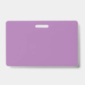 Lavendel #AD7682, Pastel Lila Ausweis (Back)