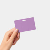 Lavendel #AD7682, Pastel Lila Ausweis (Handheld)