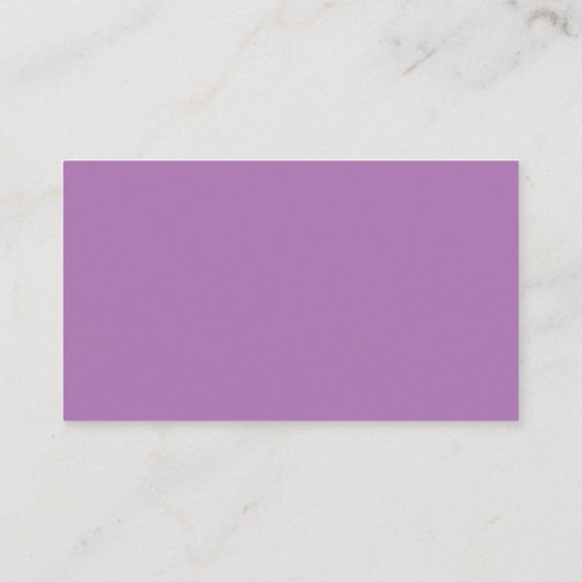 Lavendel #AD7682, Pastel Lila Terminkarte (Rückseite)