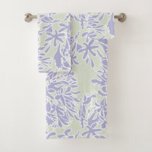 Lavendel Agapanthus-Blüte Salbei Grün