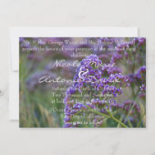 Lavendel am Meer Einladung (Vorderseite)