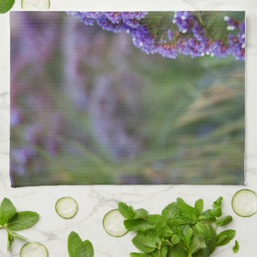 Lavendel am Meer Handtuch (Gefaltet)