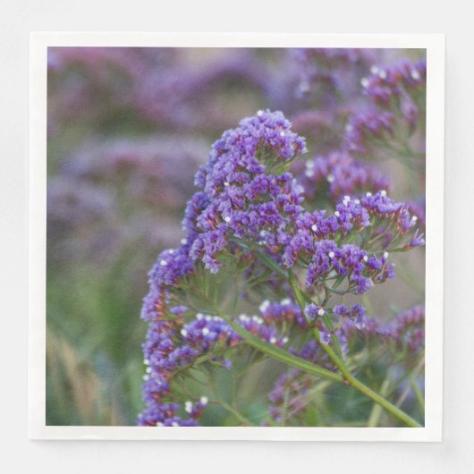 Lavendel am Meer Serviette (Vorderseite)