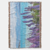 Lavendel am Seeufer Decke (Vorderseite Vertikal)