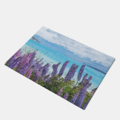 Lavendel am Seeufer Fußmatte (Schrägansicht)