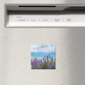 Lavendel am Seeufer Magnet (In Situ (Geschirrspüler))