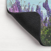 Lavendel am Seeufer Mousepad (Ecke)