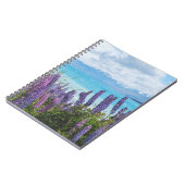 Lavendel am Seeufer Notizblock (Linke Seite)