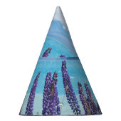 Lavendel am Seeufer Partyhütchen (Rechts)