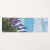 Lavendel am Seeufer Yogamatte (Vorderseite (Horizontal))