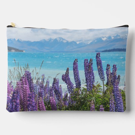 Lavendel am Seeufer Zubehörtasche (Vorderseite)