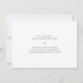 Lavendel an meinen Vater auf meiner Hochzeitkarte Einladung (Rückseite)