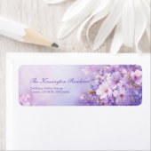 Lavendel-Aquarell Ätherisches Lila Botanisch (Insitu)
