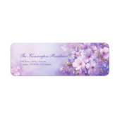 Lavendel-Aquarell Ätherisches Lila Botanisch (Vorne)